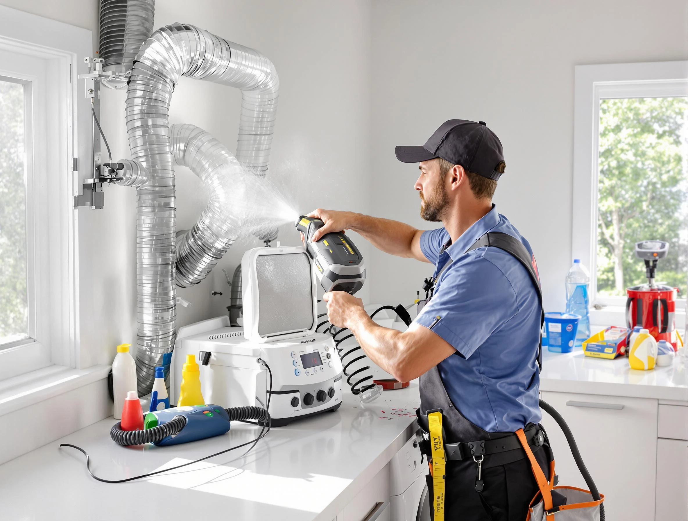 Residential Dryer Vent Cleaning in Centerville