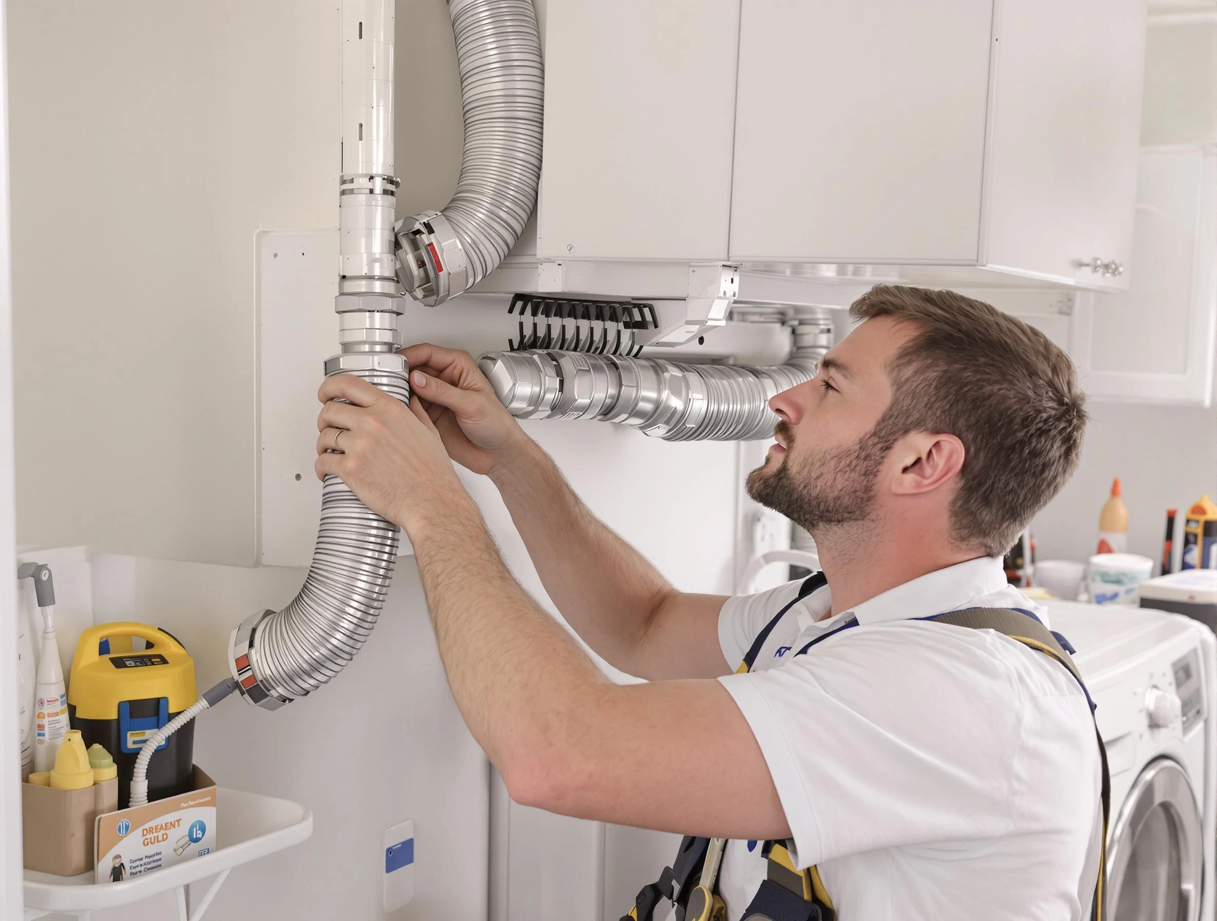 Professional dryer vent repair and installation by Centerville Dryer Vent Cleaning in Centerville
