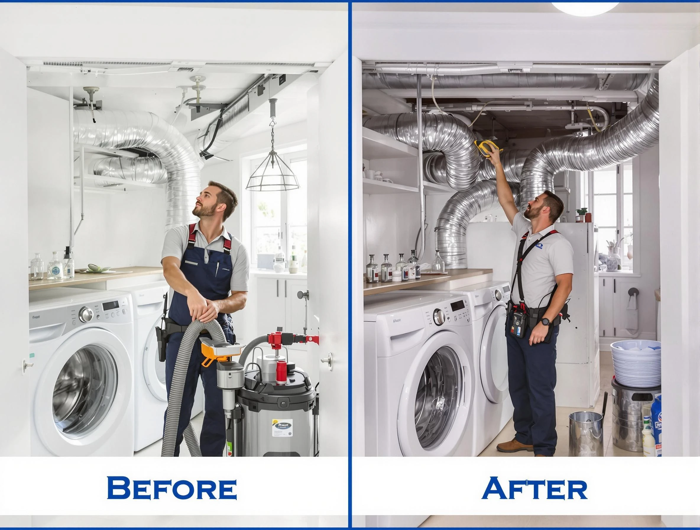 Expert gas dryer vent cleaning by Centerville Dryer Vent Cleaning in Centerville